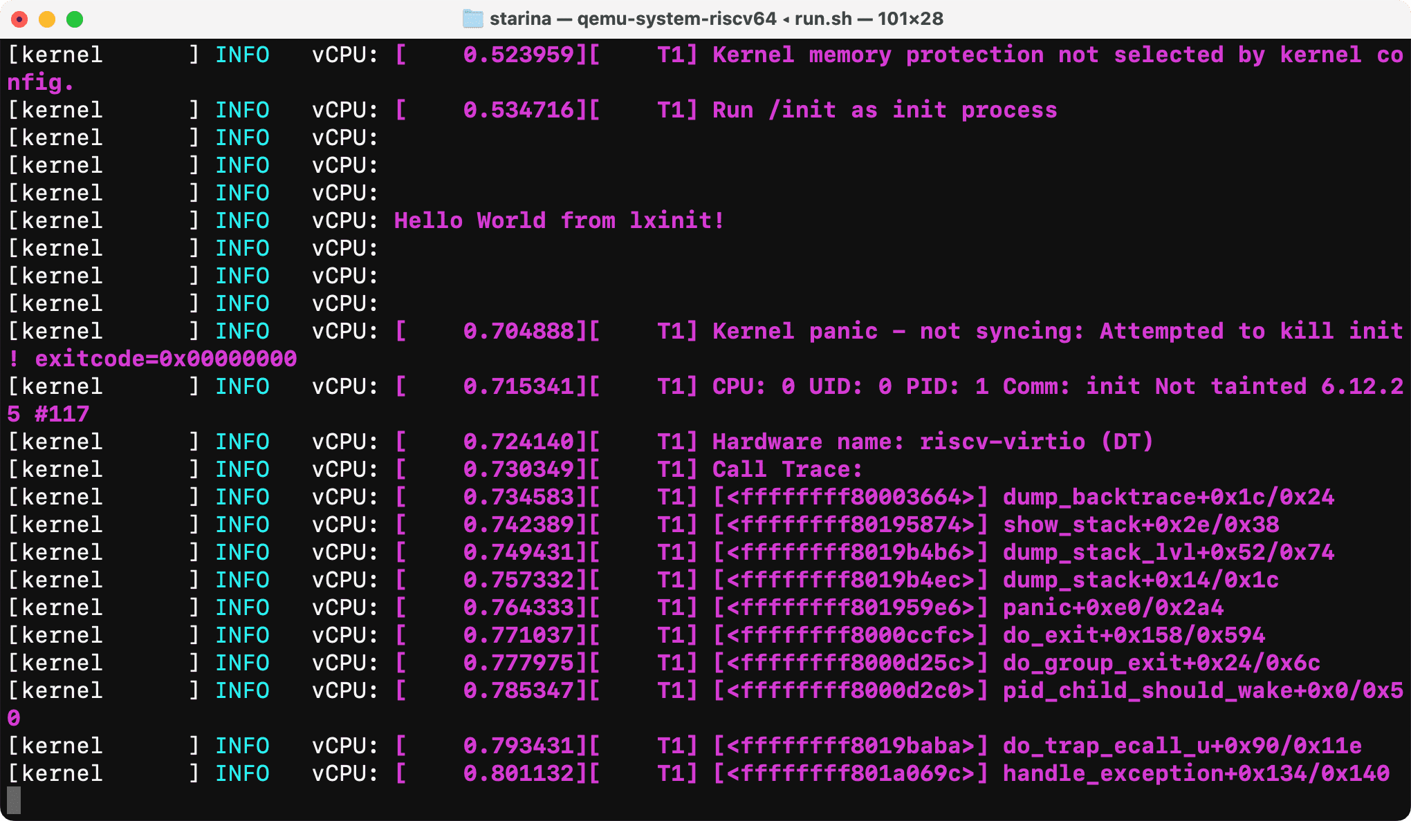 linux-hello-world